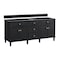 James Martin Vanities 72'' Double Vanity, Black Onyx 424-V72-M-BKO - alternate 7